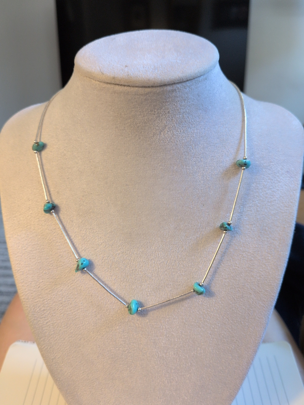 Turquoise Stone Beads - Elegant Minimalist